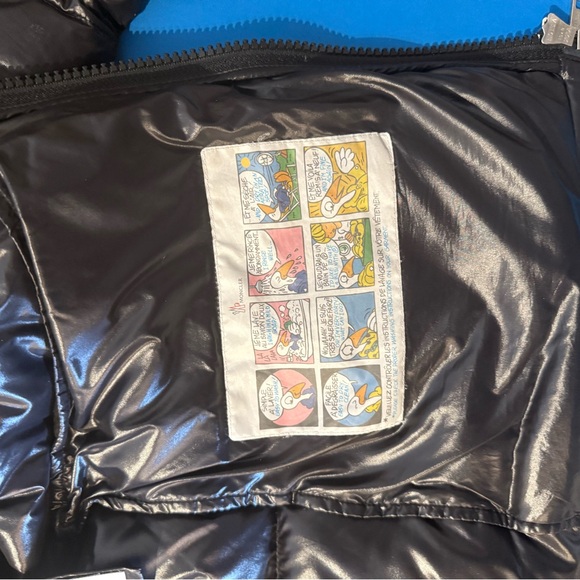 Moncler Glossy Black Puffer Jacket - Picture 8 of 9